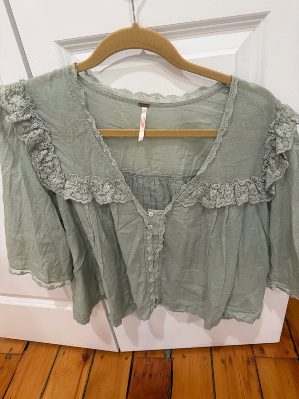 Free People Luna Blouse